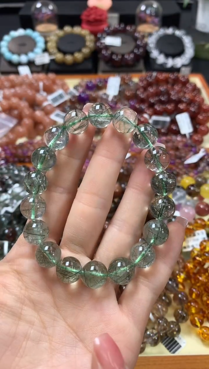 未镶嵌手串水晶秀11*