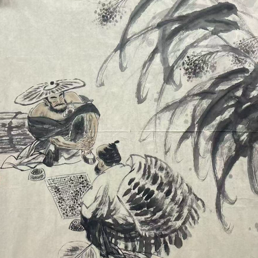 DY14313 人物 纸本 68*68