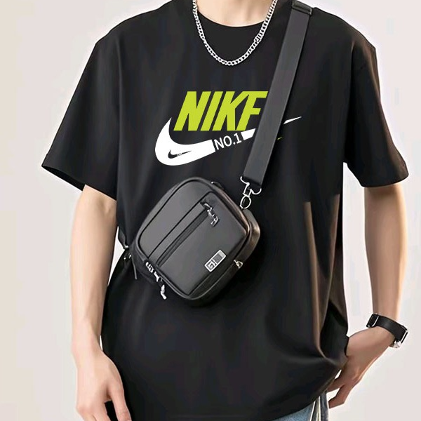 018联名款潮牌T恤男女同款时尚百搭印花t恤短袖蓝粉勾绿勾