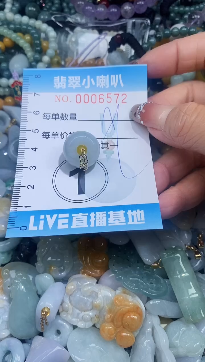 【闪购商品】翡翠颈饰未镶嵌闪购0006572多样性发其一