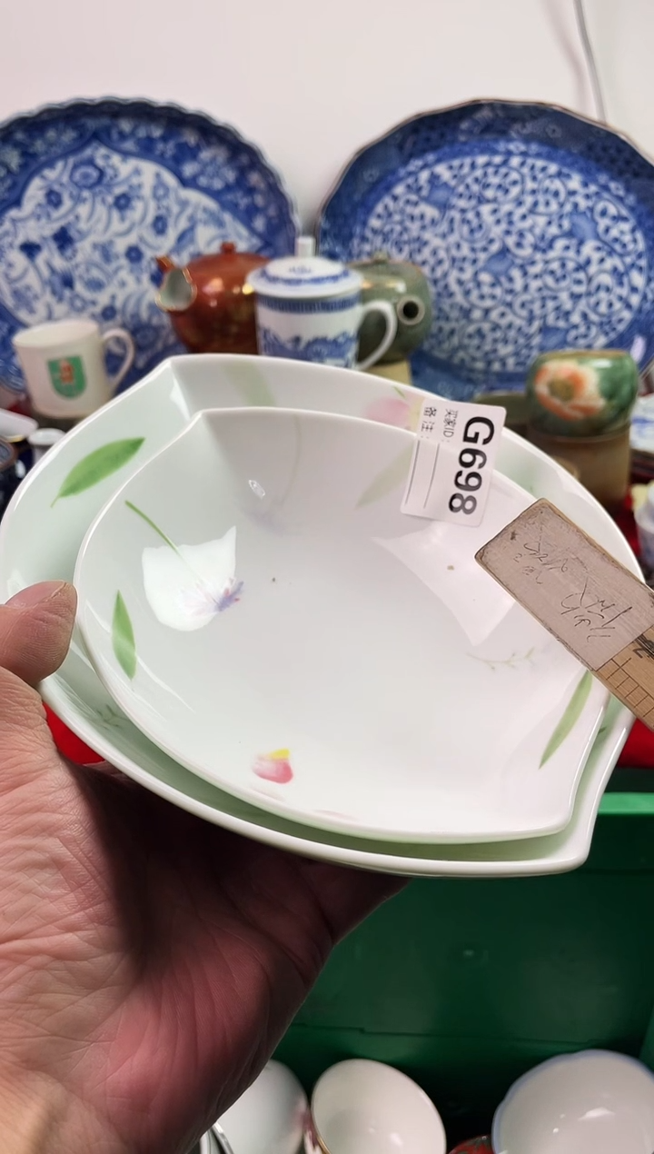 瓷片蓝*花7777777777 G698