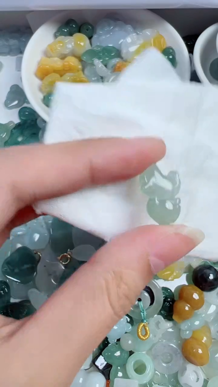 散珠翡翠353号链接,A货翡翠