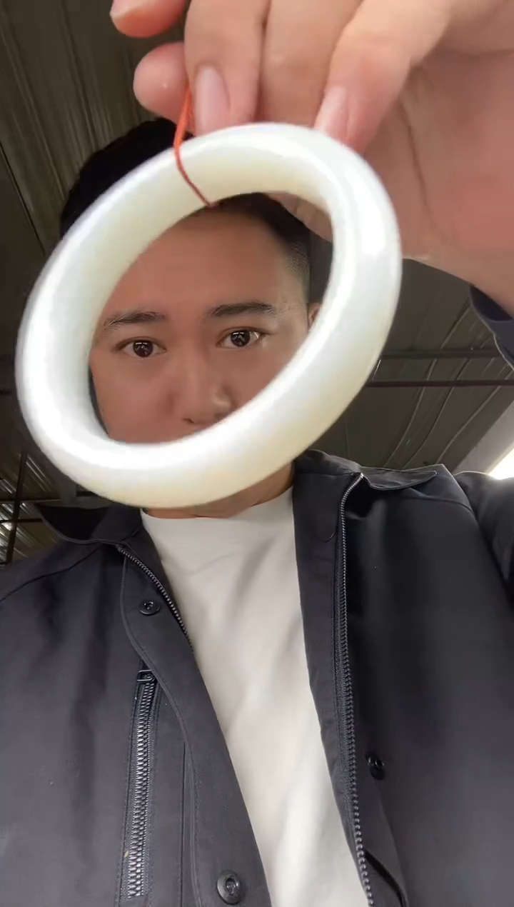 定制和田玉天然和田玉拍一发一（圈口55-61）326FS0020