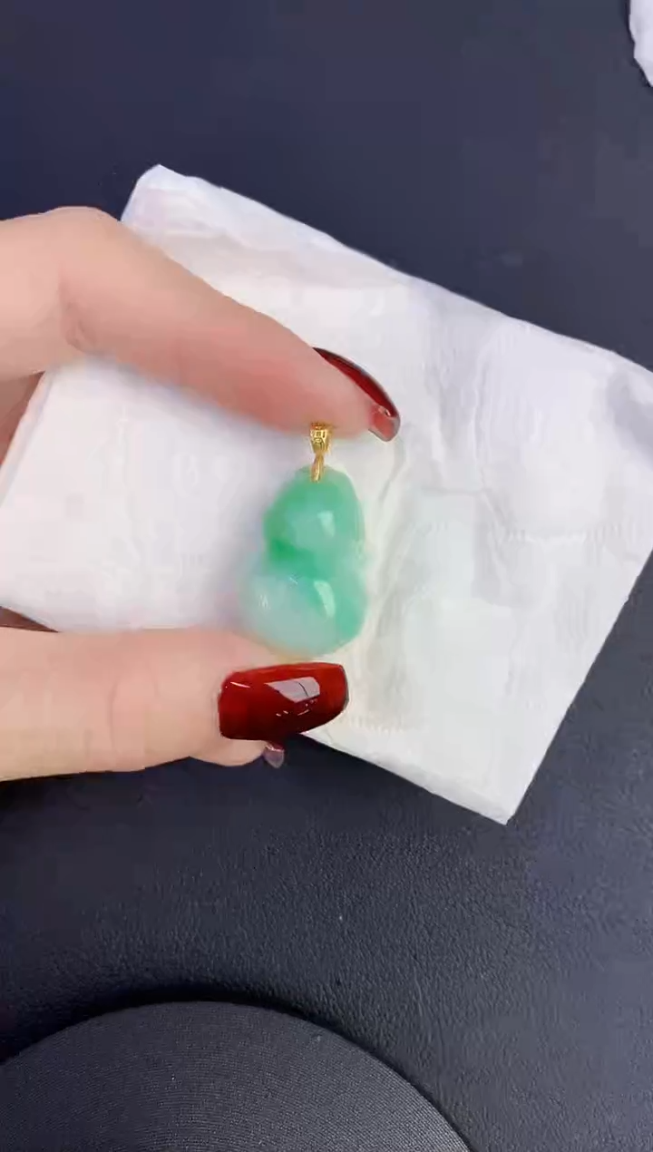 颈饰未镶嵌翡翠缅甸天然翡翠A货