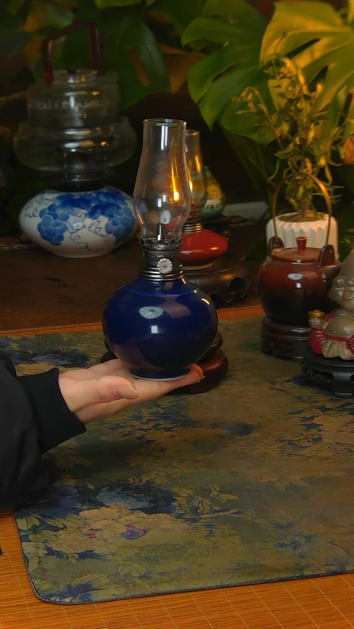 【闪购商品】景德镇陶瓷手工灯摆件