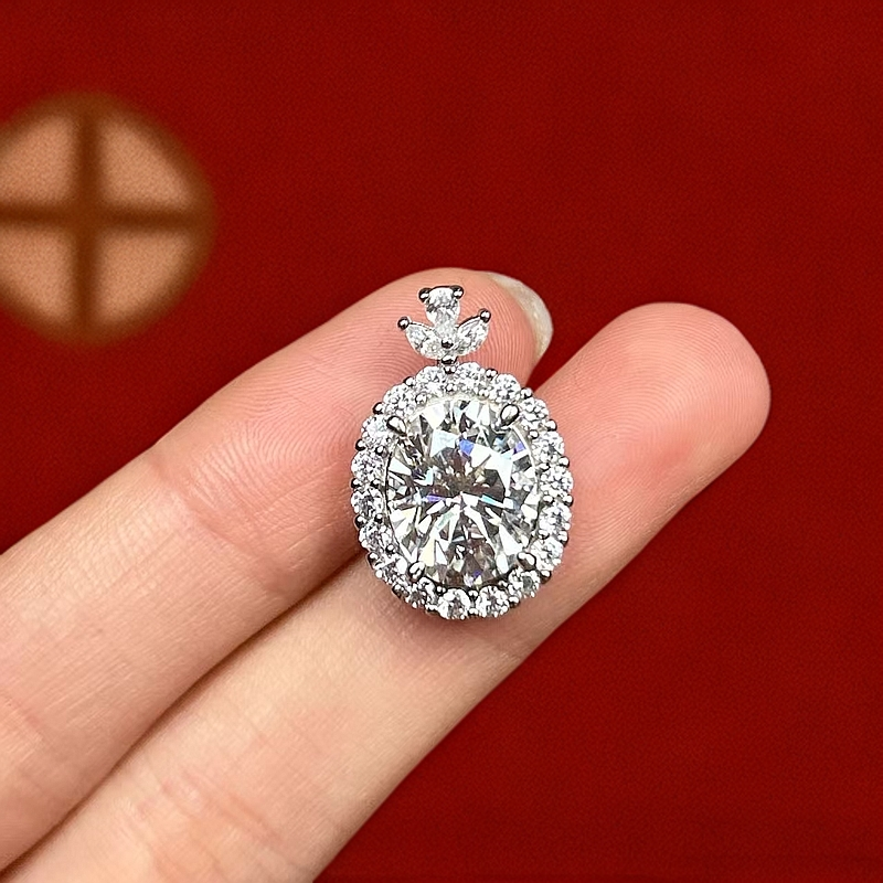  阿鲁沙-矿区高订气质925镀金女神吊坠864