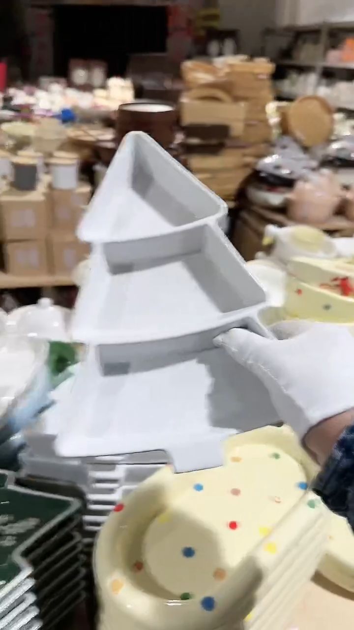 【闪购商品】瓷片圣诞树微瑕 凑满20元包邮