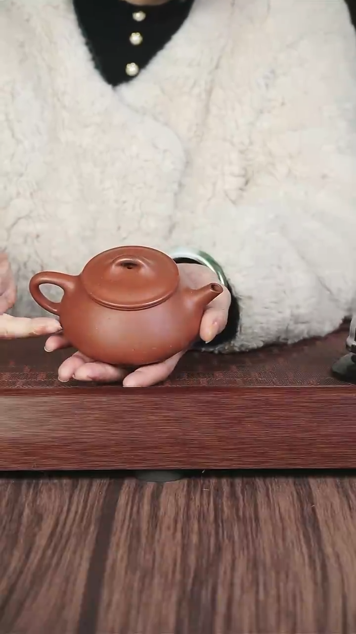 【闪购商品】紫砂茶壶老朱泥  许瓢