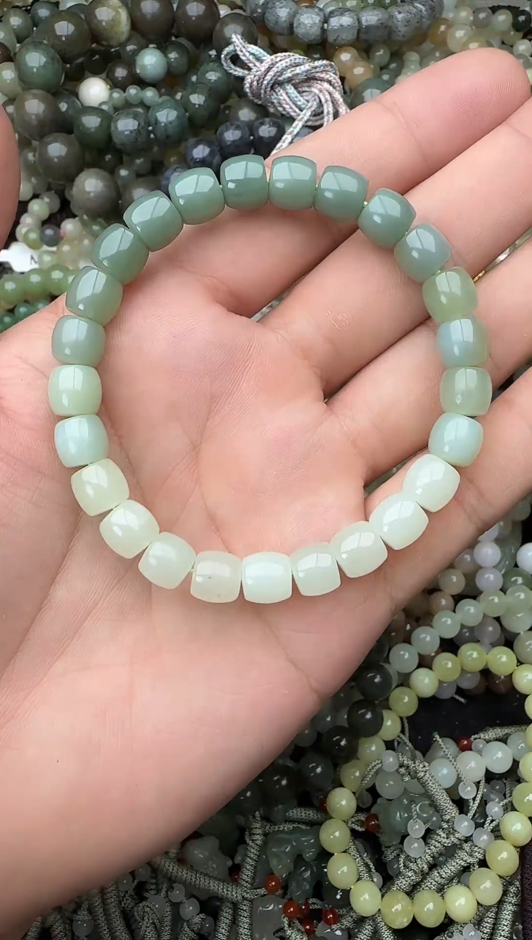 颈饰未镶嵌和田玉拍一发一