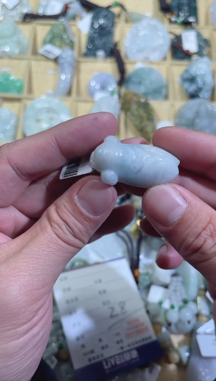 【闪购商品】翡翠颈饰未镶嵌天然缅甸A货翡翠（多样性发货）一鸣惊人