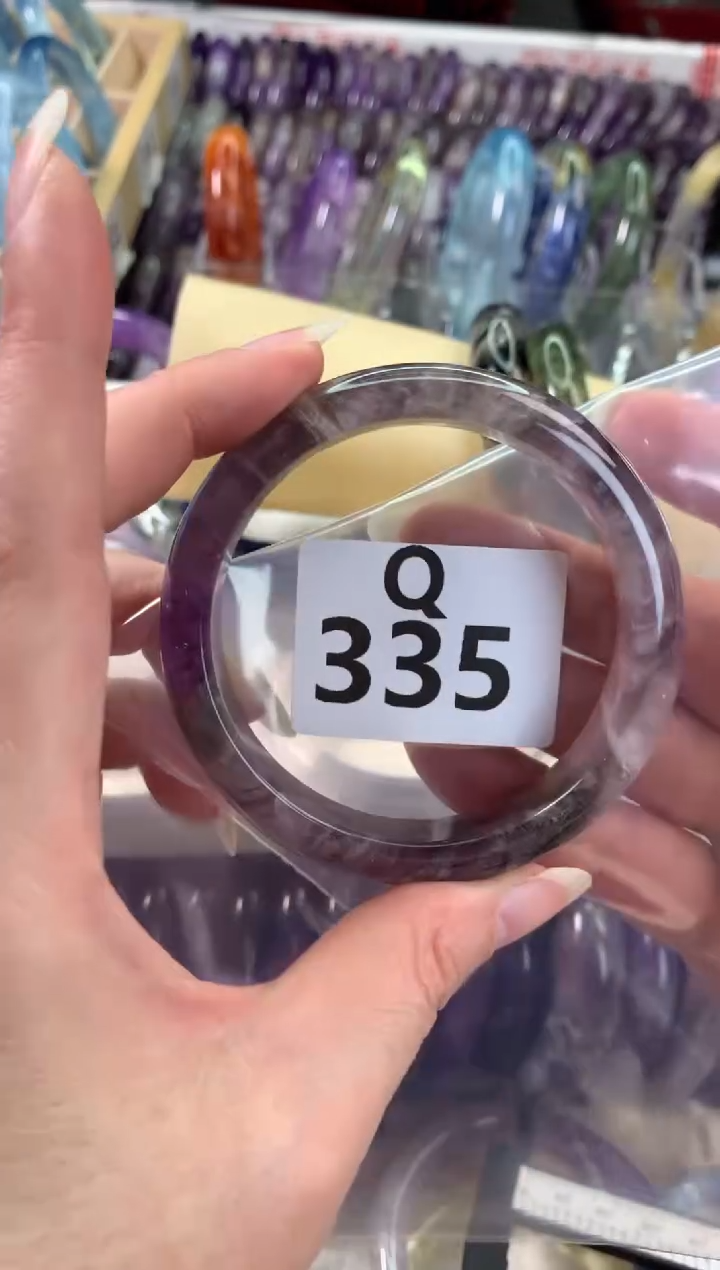 【闪购商品】水晶水晶手镯Q未镶嵌335-58+