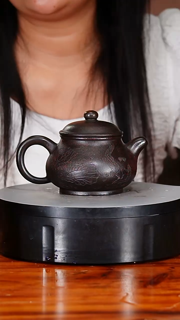 宜兴原矿紫砂壶茶壶350C