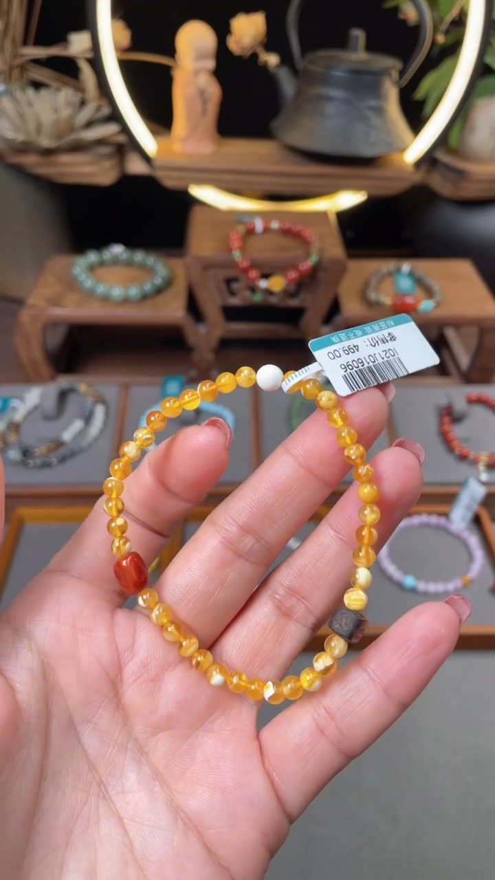 【闪购商品】琥珀手饰未镶嵌@@I021J016096