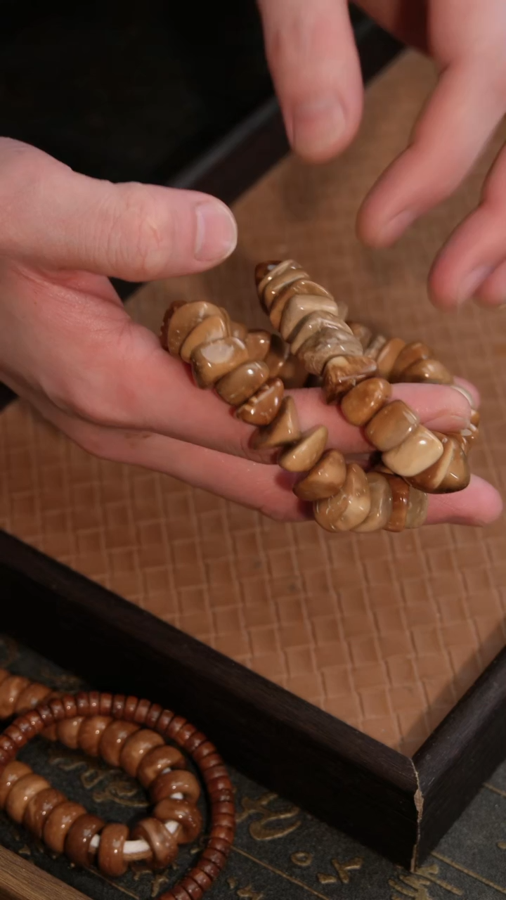 手串库克楼兰大饼干8x13mm