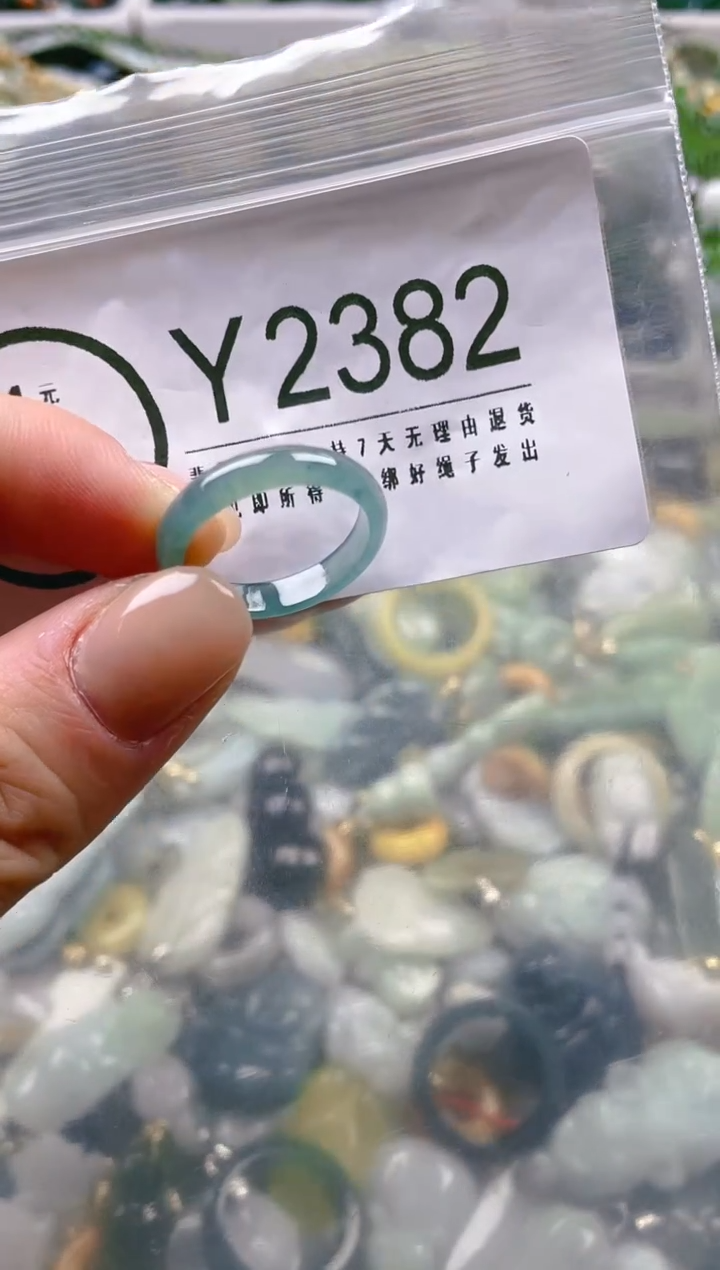 【闪购商品】翡翠颈饰未镶嵌/Y/翡翠A货一图一物