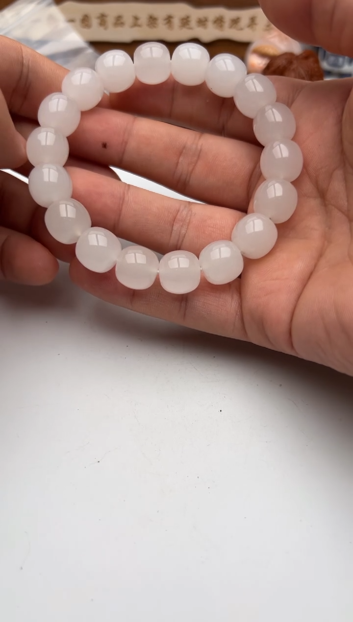 【闪购商品】和田玉（糖玉）手串未镶嵌和田玉手串