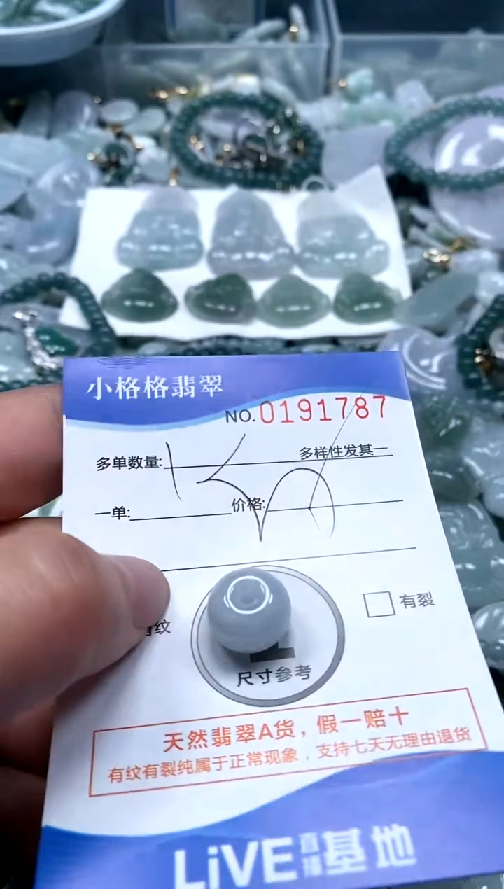 【闪购商品】翡翠颈饰未镶嵌闪购商品0916287