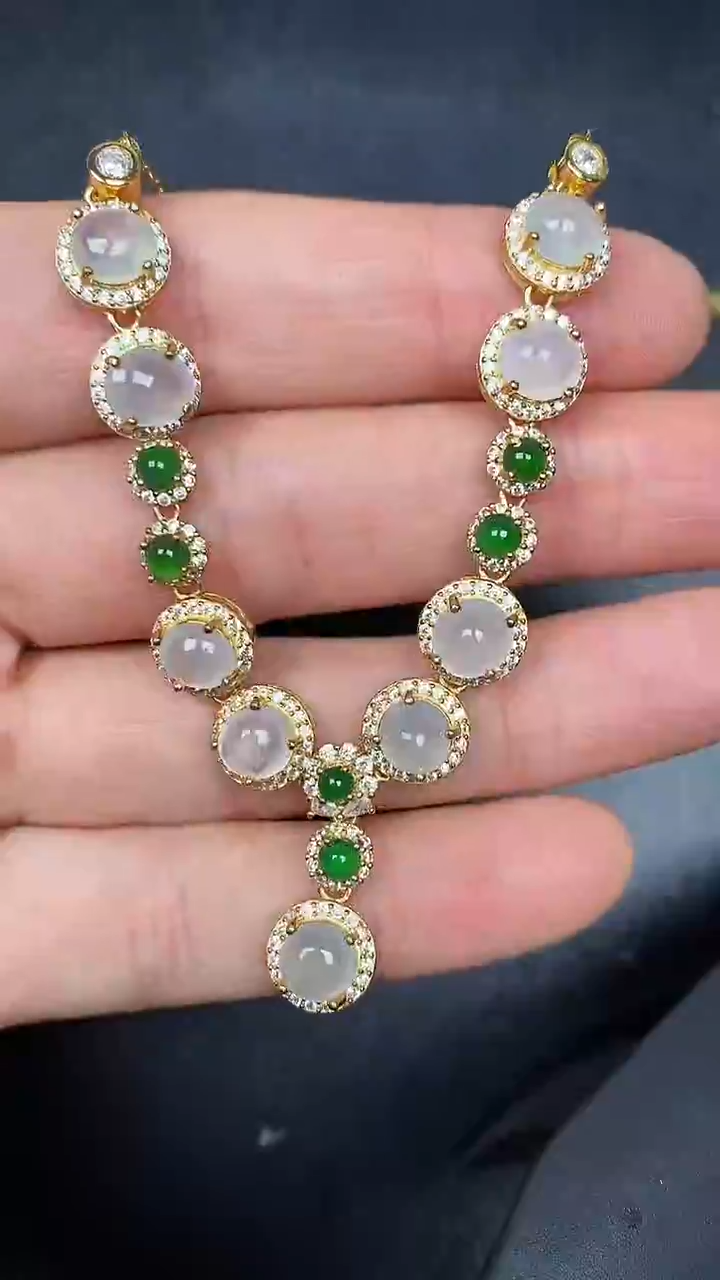 银S925镶嵌戒指翡翠2670