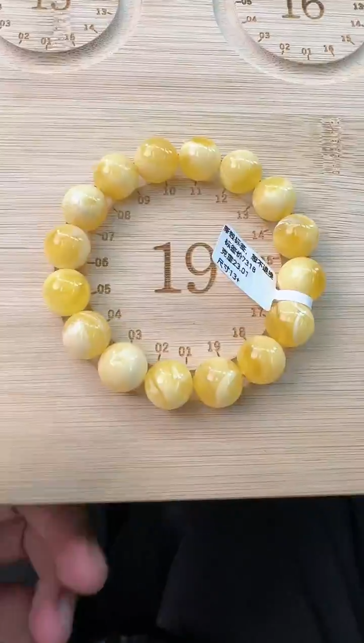 手串蜜蜡未镶嵌蜜蜡手串