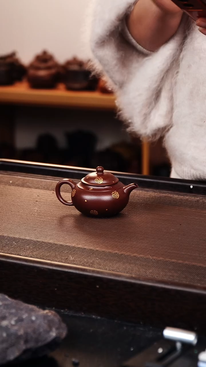 茶壶紫砂原矿紫砂壶