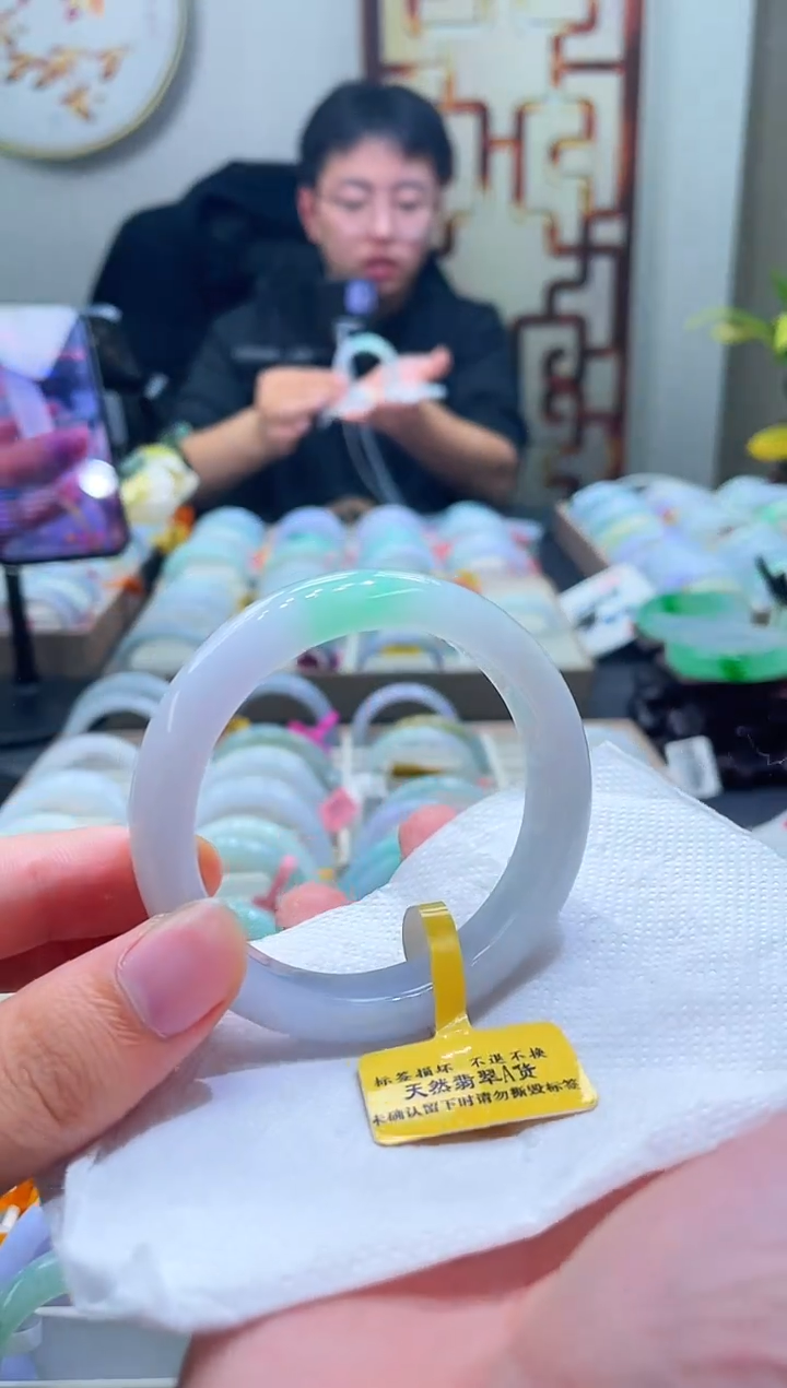 未镶嵌手镯翡翠219-54