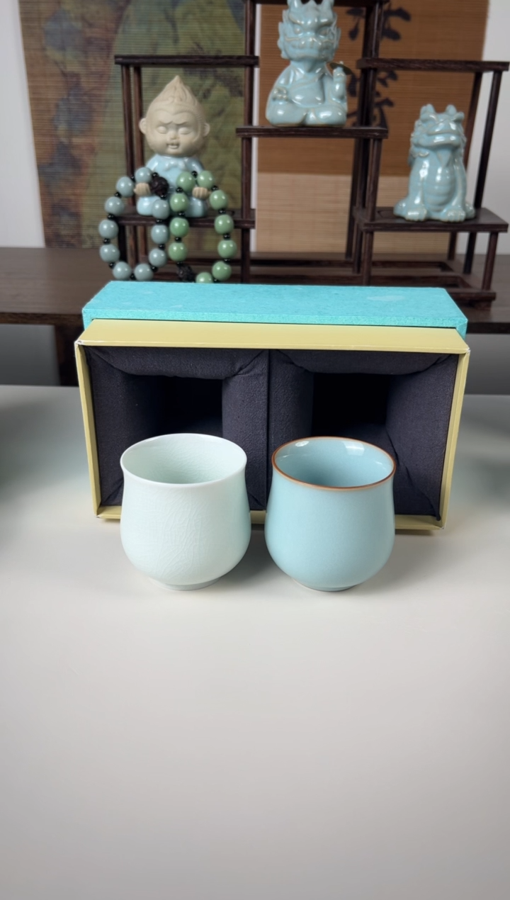 【闪购商品】杯珑匠美人杯天青+玉青