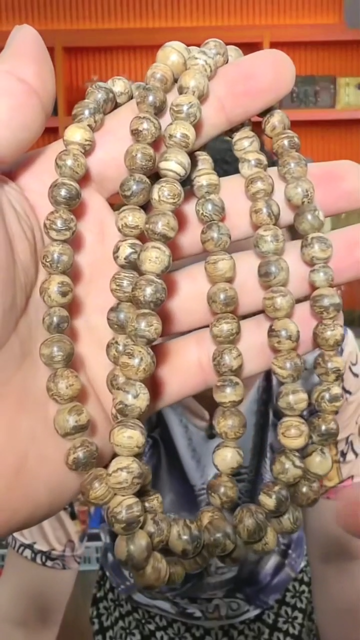沉香手串90号长串38g0.9多样性发一