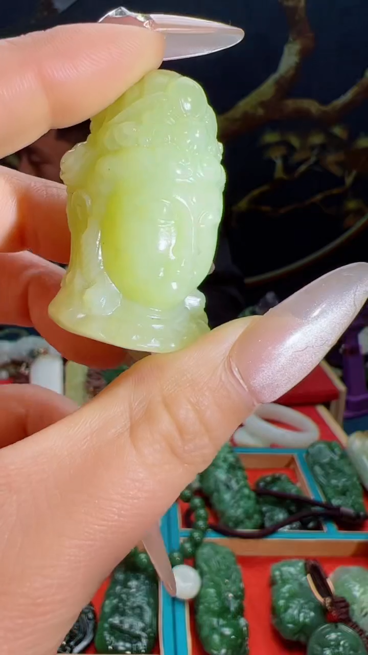 【闪购商品】和田玉吊坠未镶嵌1