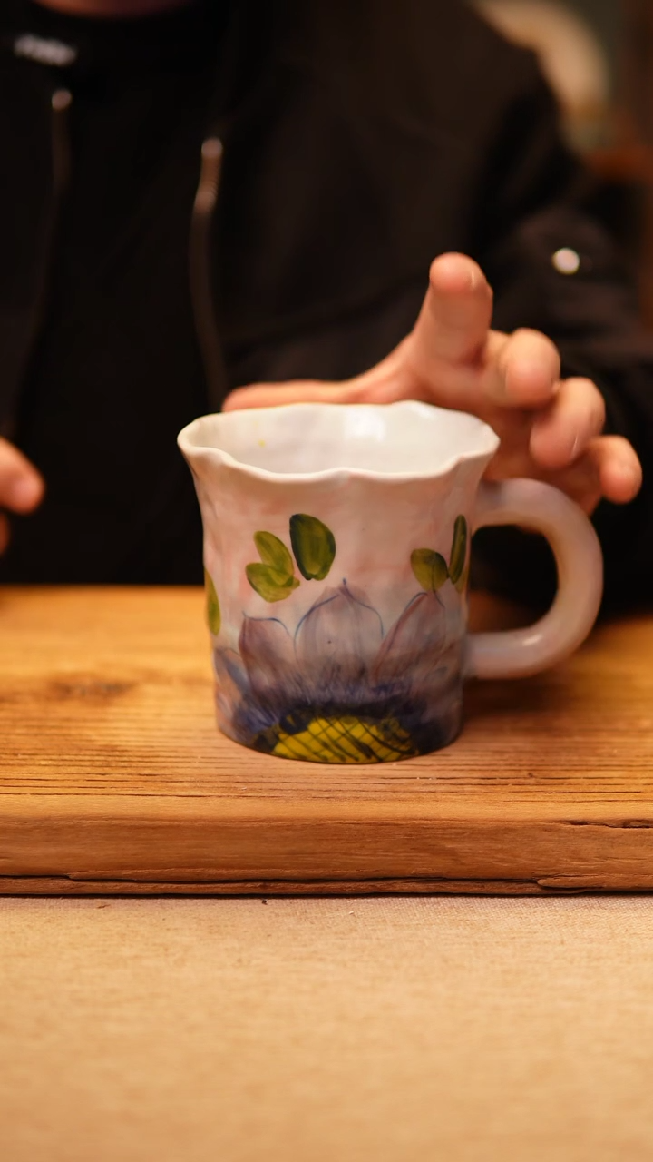 【闪购商品】@@陶园瓷舍@@纯手工手绘@高温釉下彩