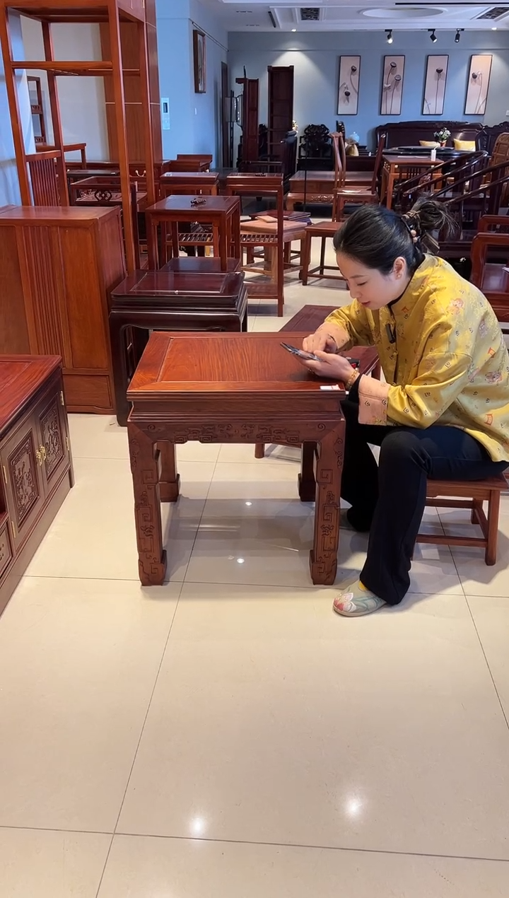 花梨木类家具角几置物几M33