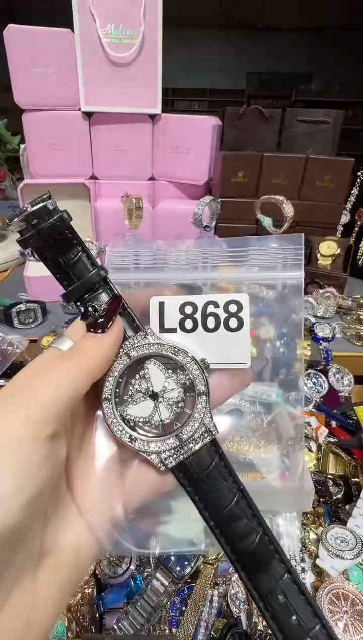 石英机芯不锈钢不锈钢直播定闪专用