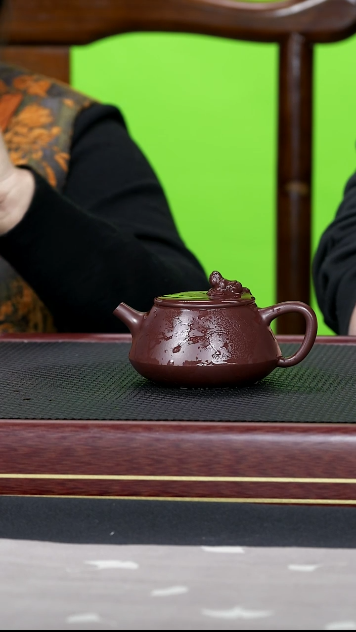 茶壶紫砂紫砂壶119金鼎吴记 观山 紫袍玉砂 170cc