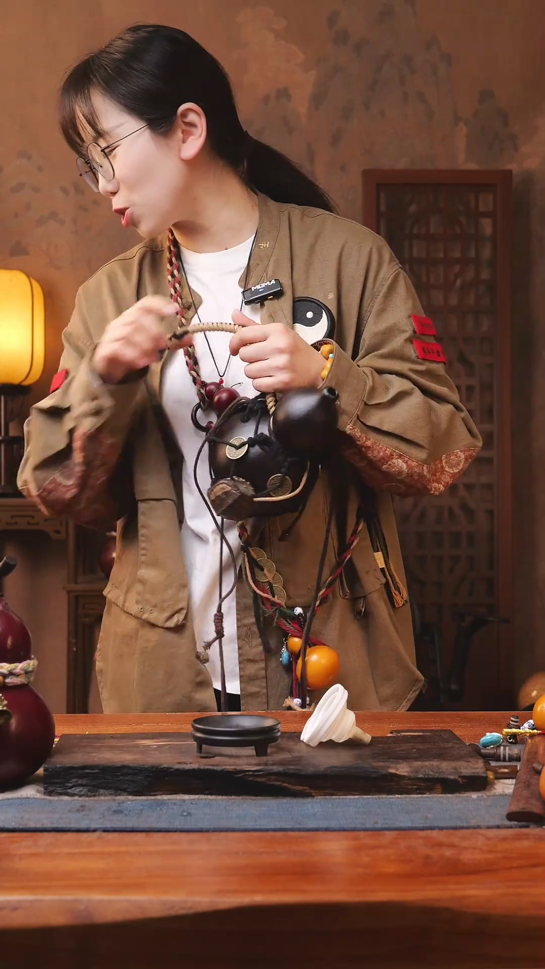 【闪购商品】116号精品大漆葫芦防腐防渗装饮料水茶酒