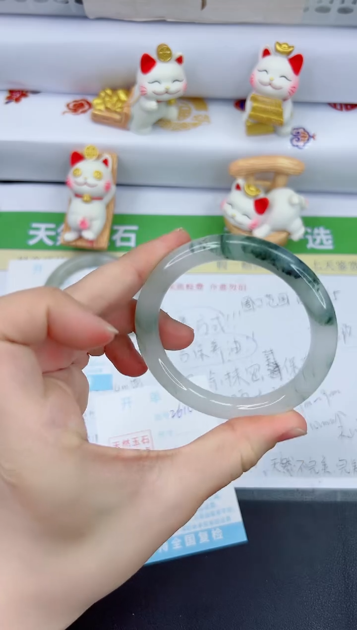 【闪购商品】石英质玉手镯未镶嵌2610-56.7