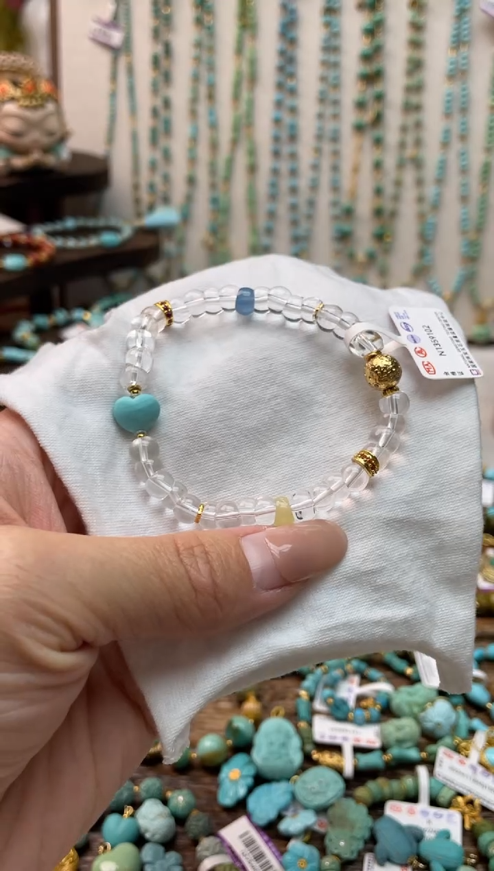 【闪购商品】水晶手链银S925镶嵌编号109