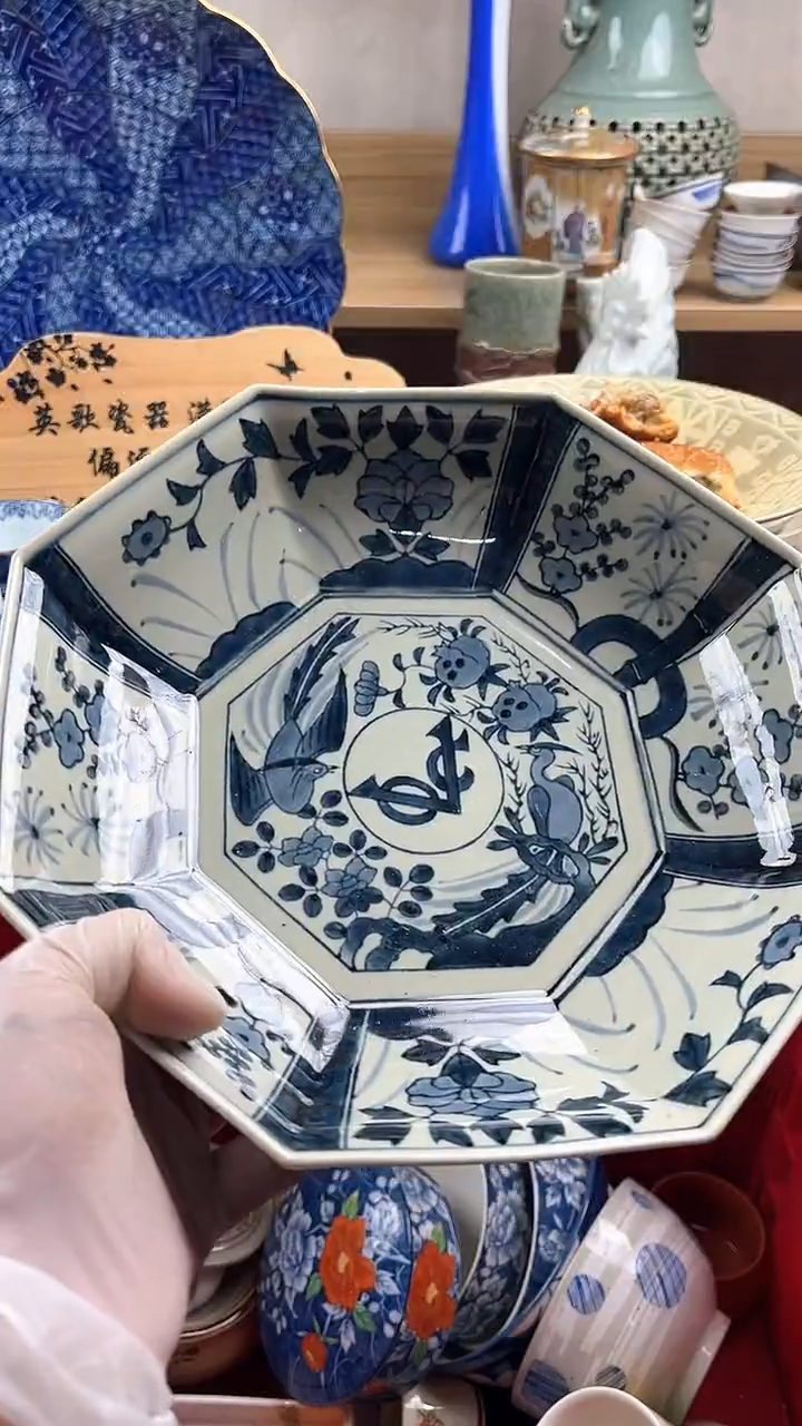 瓷片戊*英歌瓷器满19.9包邮