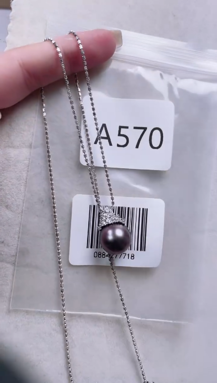 【闪购商品】海水珍珠套链银S925镶嵌A570