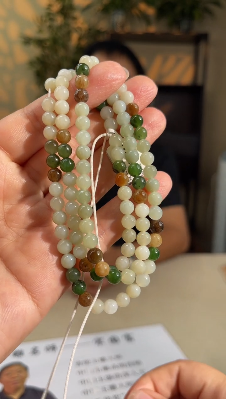 和田玉未镶嵌颈饰多样性拍一发一310018