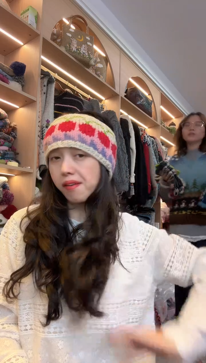 羊毛美利奴平安果发带