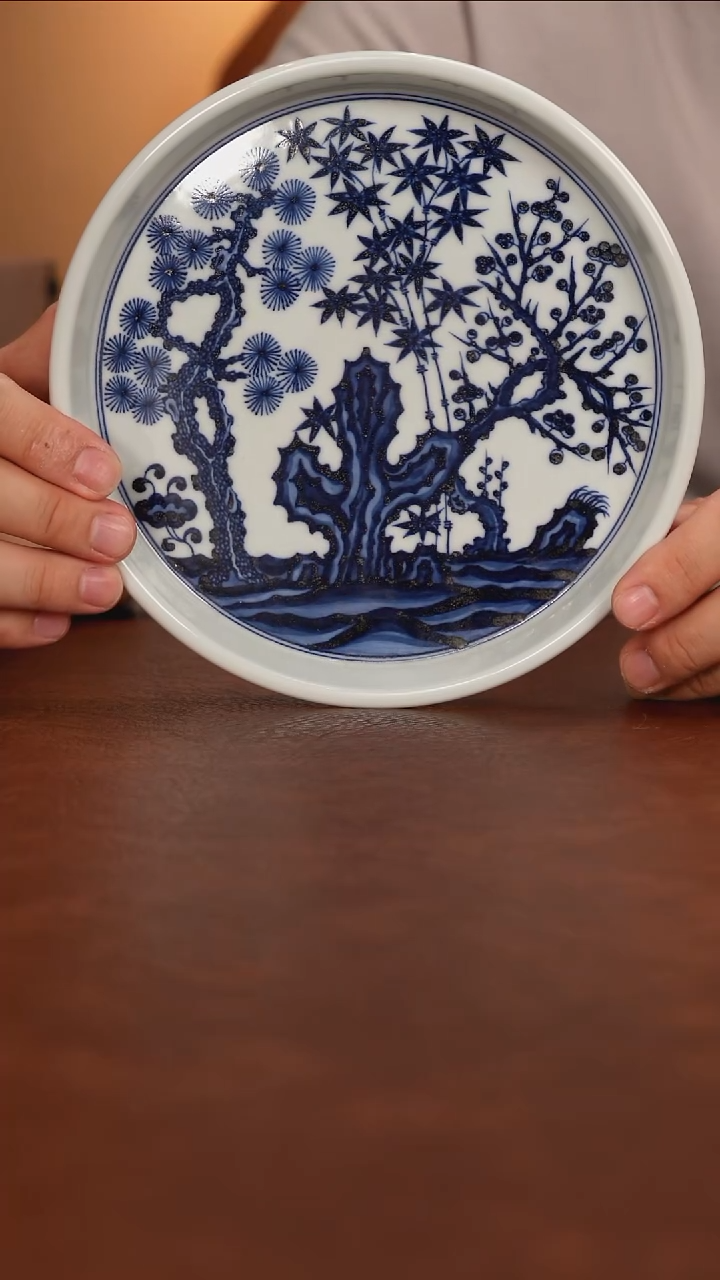 景德镇青花瓷手绘茶具