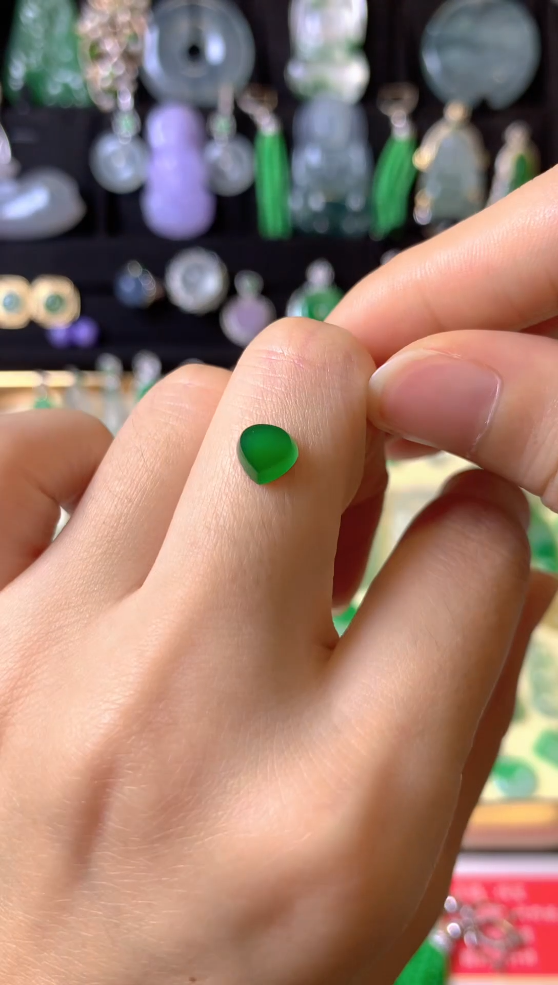 【闪购商品】定制翡翠未镶嵌1裸玉（客户意向镶嵌）