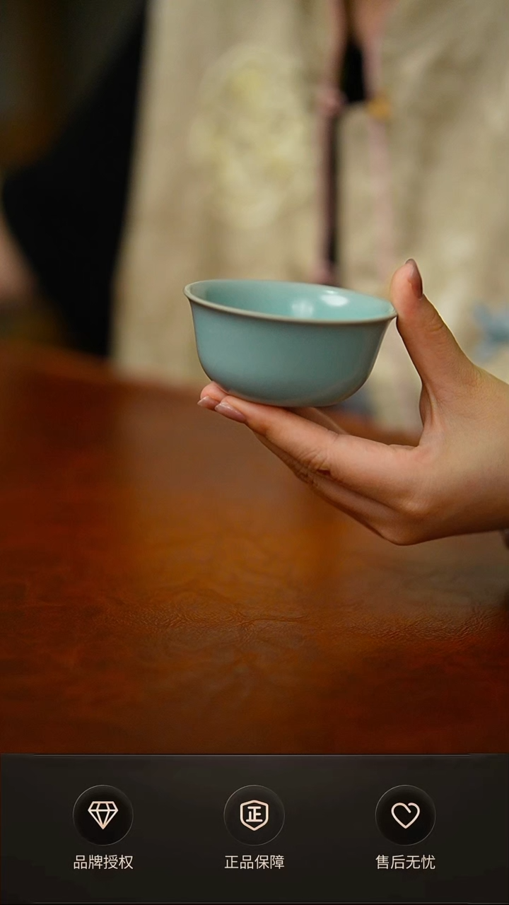 一级简匠仿古鸡缸杯