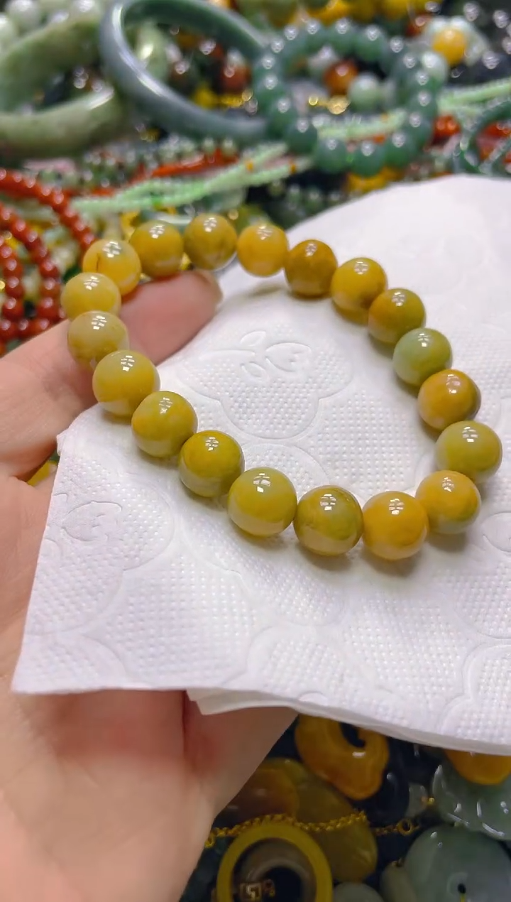 颈饰未镶嵌翡翠13mm