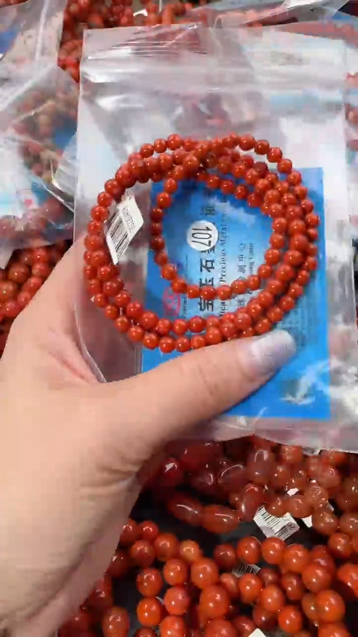 【闪购商品】南红玛瑙手串未镶嵌5+
