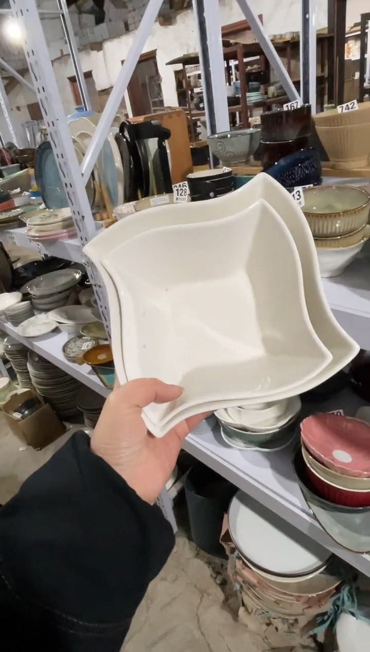 【闪购商品】碗微瑕（2件套）转角大小碗