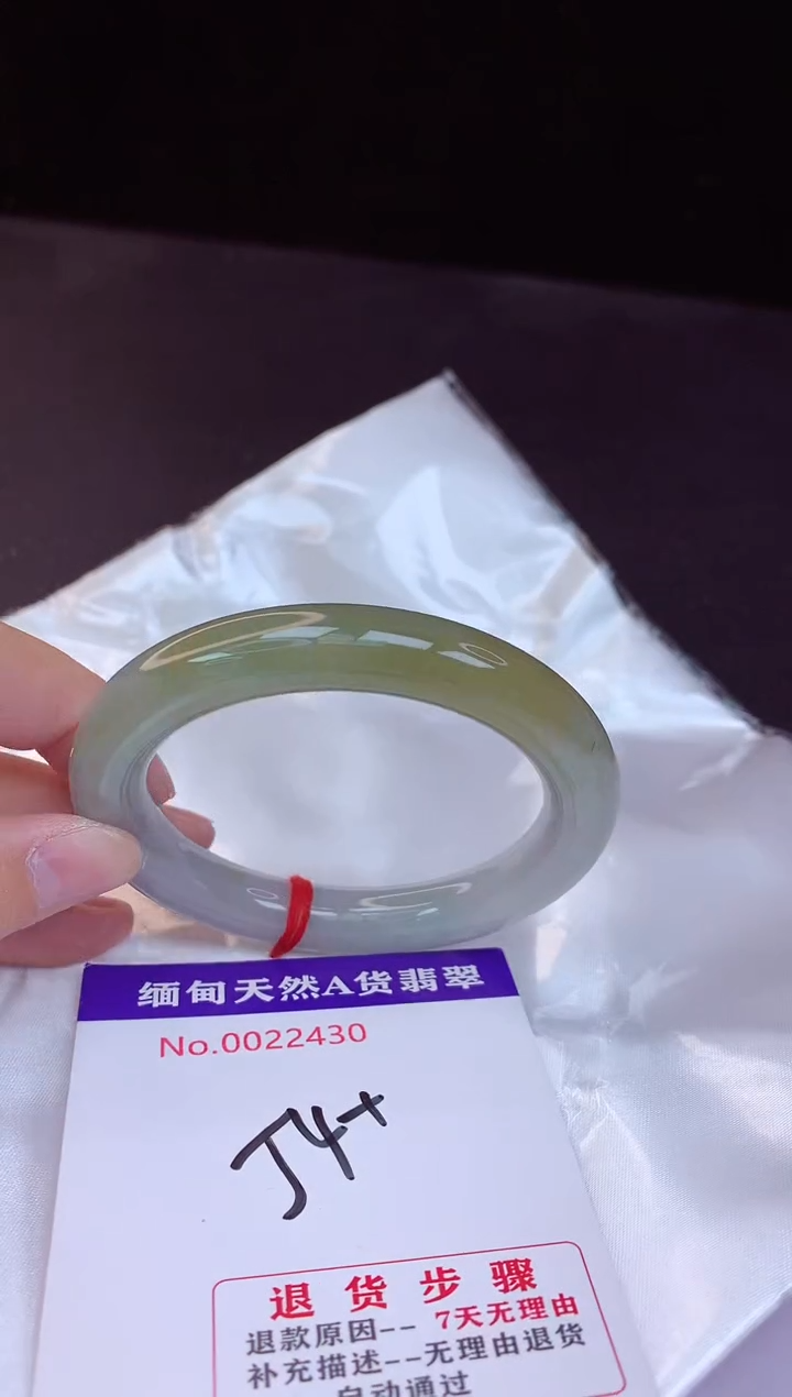 【闪购商品】翡翠手镯未镶嵌54+             