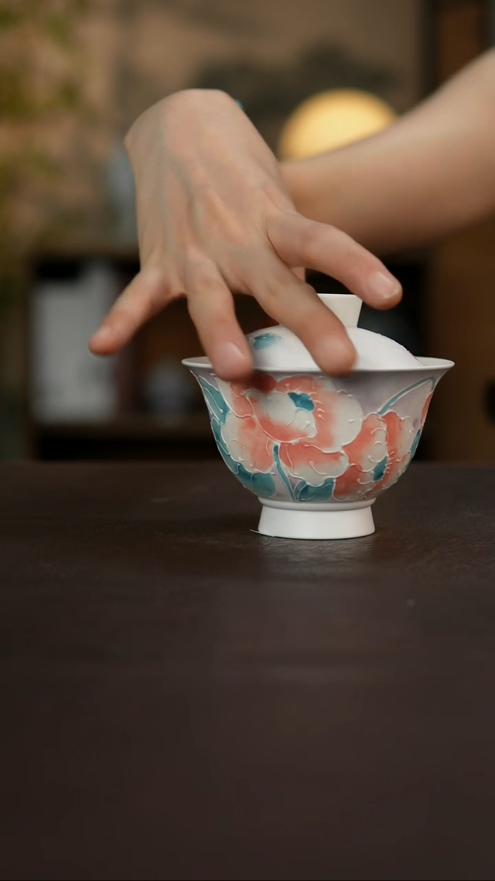杯景德镇陶瓷杯碗柴烧多人