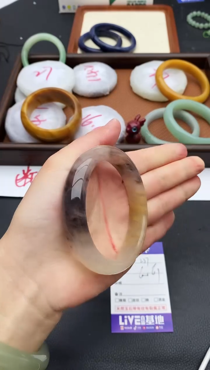 未镶嵌手镯石英质玉237+60/61