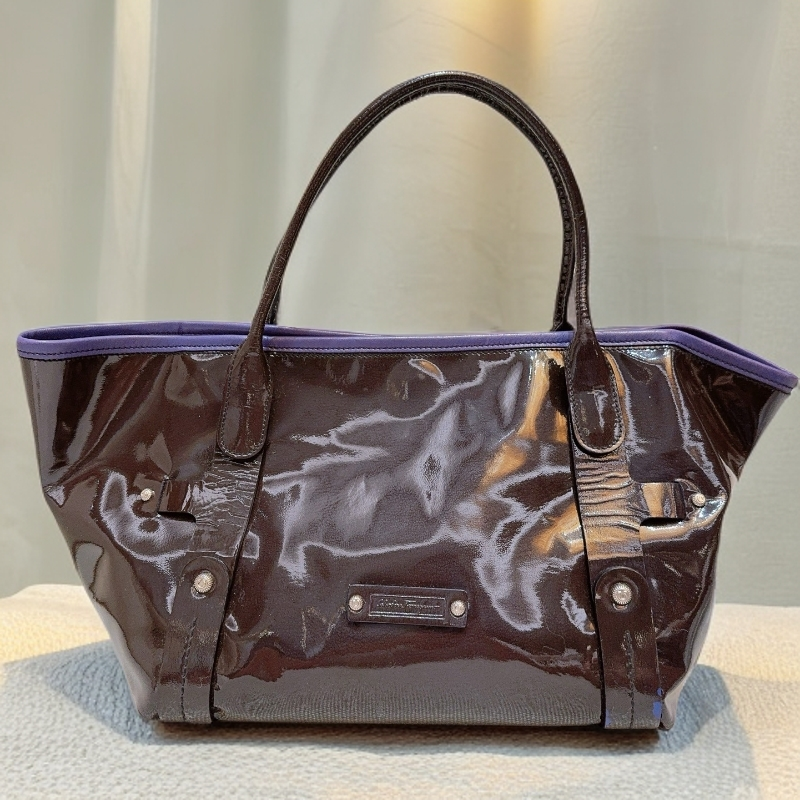 95新 FERRAGAMO/菲拉格慕  紫色托特包 1533 4287