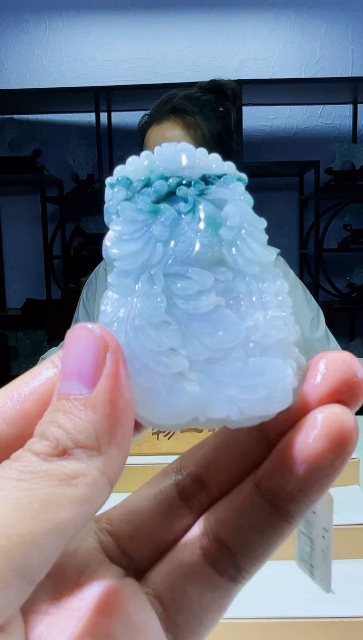 【闪购商品】定制翡翠未镶嵌毛货01240058 
